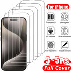 5PCS Clear Glass / For iPhone 11 Pro / CHINA|High Definition