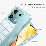 360 Full Silicone Case for Xiaomi Redmi Note 13 14 Pro Plus 12S 11S 10S 9 8 7 Pro 9S 14C 14T 13T 12T 11T 10T Poco X6 X5 X4 X3 F3