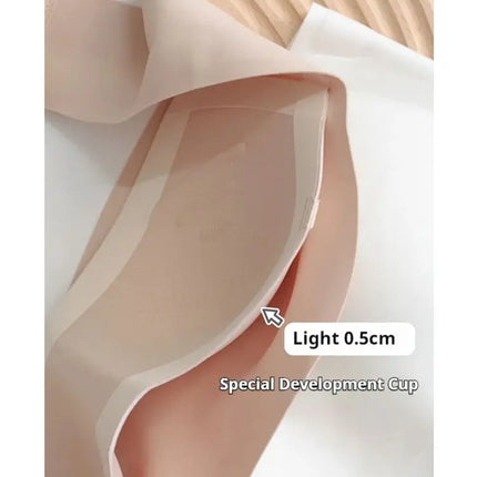 Women's bra strapless underwear thin non slip non marking invisible collection breast supplement jelly bra