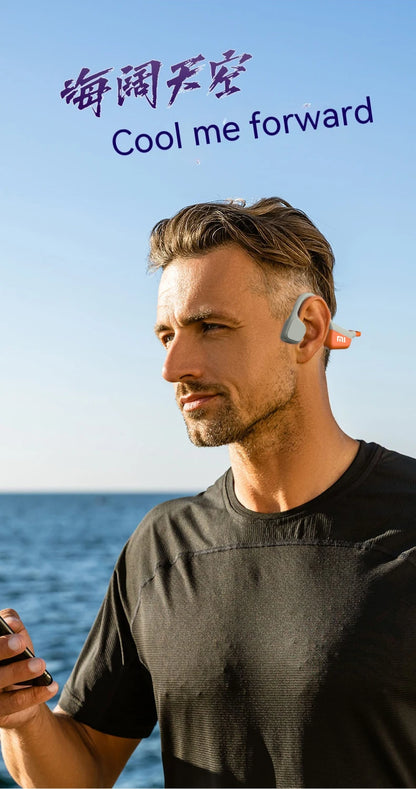 XIAOMI Neckband I18PRO Bluetooth 5.3 Headphones Bone Conduction Sport Earbuds HiFi Sound TWS Earphones Wireless Headest With Mic