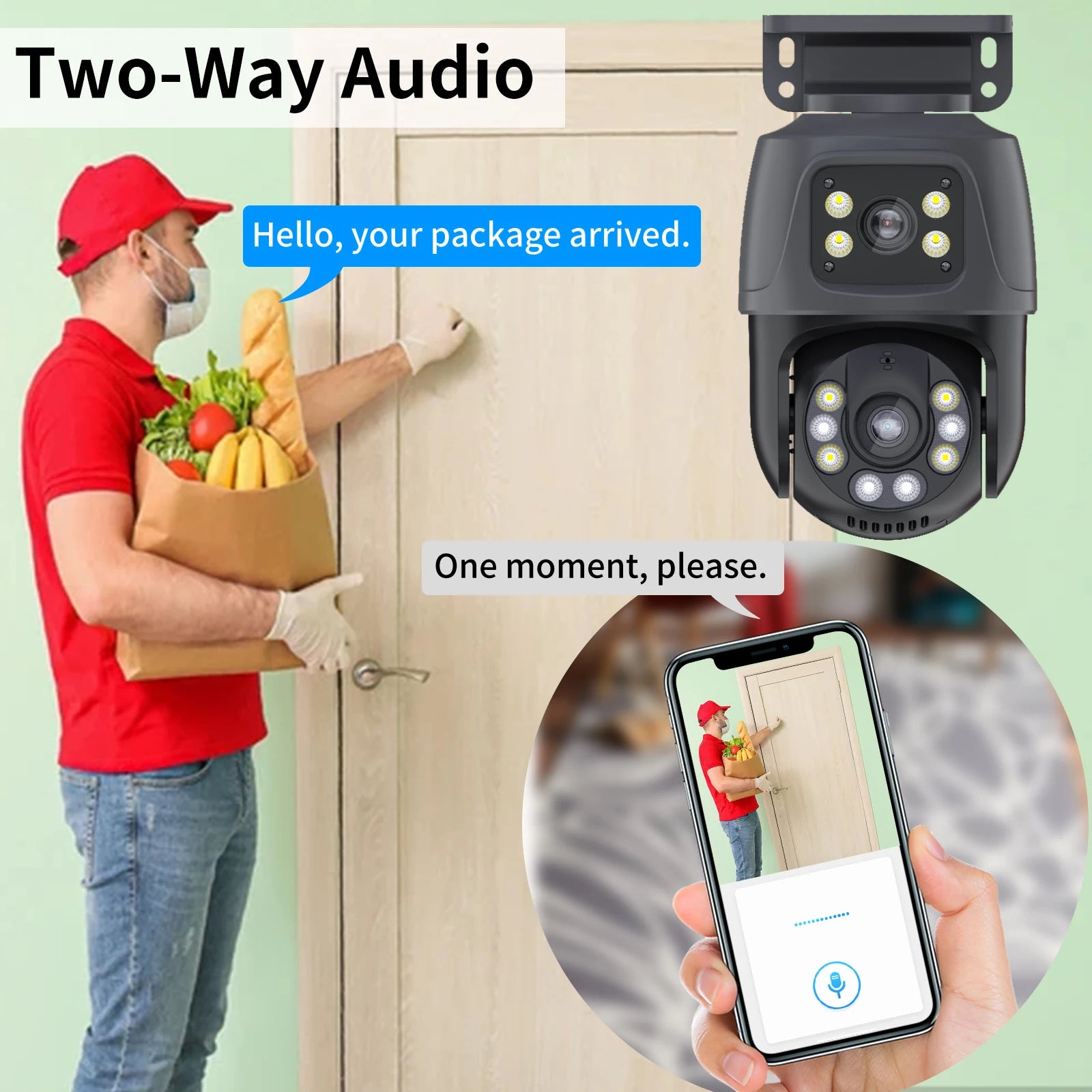 XMEYE Waterproof 6MP HD POE Surveillance Camera System Dual Lens PTZ WIFI IP Home Security 4CH 8CH POE NVR Video H.265 CCTV Kit