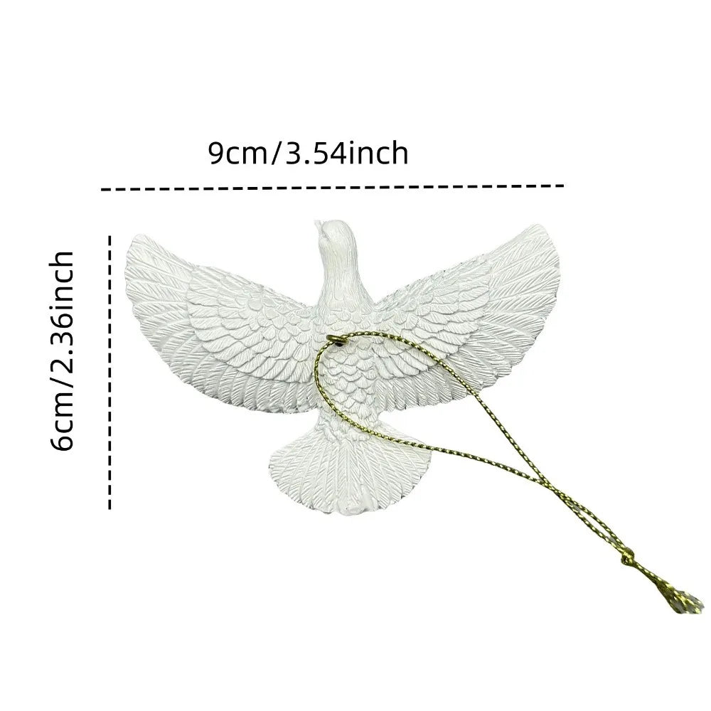 Style Friendship Doves - Home Alone 2 Resin Christmas Ornament Doves Christmas Tree Ornaments- Best Gift for Someone Special