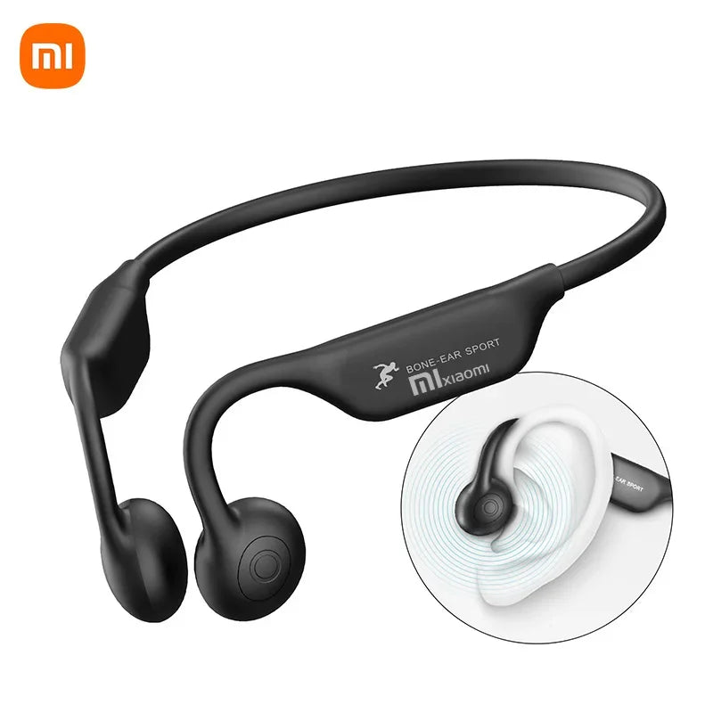 Xiaomi A18 Bone Conduction Earbuds Neckband Wireless Bluetooth 5.3 TWS Over Ear Earphone IP56 Waterproof Sport Headset With Mic