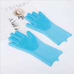 Pet Dog bath accessories Scrub brush Teddy silicone bath gloves anti-scratch and anti-bite bath products