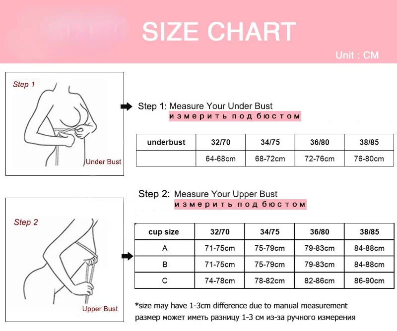 Flat Chest Solution Bra for Women Thickened Push Up Cups No Steel Ring Seamless Invisible Lift Small Chest Enhancement B C Cup
