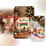 24‑Days Christmas Dumpling Advent Calendar Gift Set, Holiday Countdown Ornaments, Desktop Decor, Festive Party Favor Gifts