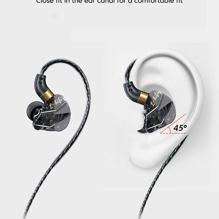 OLAF 3.5mm Jack Type C Plug Wired Headphones HIFI Bass Earphone in-Ear Headset Gamer Handsfree Earbuds For Xiaomi Huawei Samsung