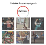 Solid Color Soft Cross Back Women Fitness Bra Tights Yoga Vest High Strength Shockproof Gym Sports Top Push Up With Chest Pad