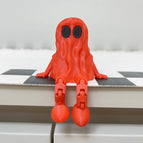 Red ghost ornament