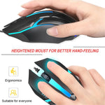 Wireless Mouse 2.4G Portable Silent Ergonomic Mice For Laptop iPad Tablet Notebook Mobile Phone Office Gaming Mouse USB Adapter