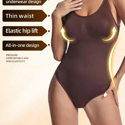 Shapewear Bodysuit Thong Fajas Colombianas Body Shaper Women Seamless Tummy Control Slimming Sheath Flat Belly for Underwear
