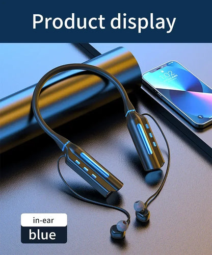 10000Hours Playback Wireless Headphones Neckband Earphone Bluetooth Bass Headset Sports Waterproof Earplugs Can Be As Power Bank