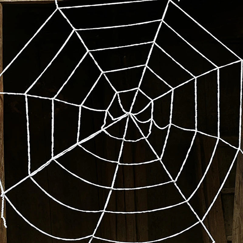 150/200cm Black Scary Giant Spider Huge Spider Web Halloween Decoration Props Haunted House Holiday Outdoor Giant Decoration