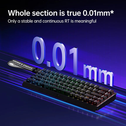 MCHOSE ACE68 ACE60 Pro Magnetic Keyboard Wired Mechanical for Gaming 0.01mm RapidTrigg 8000Hz SOCD/Rs 0.125ms 128K Sampling Rate