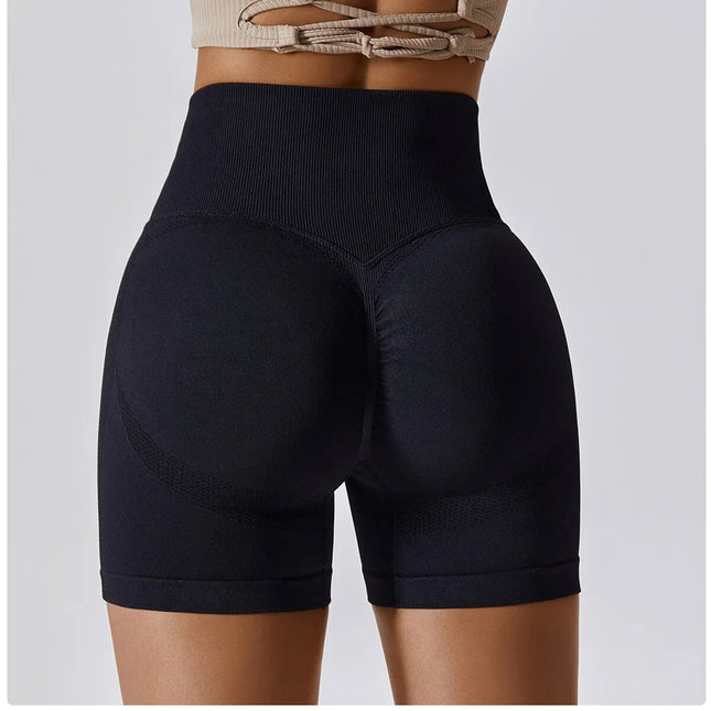 Women Shorts Seamless Sports Shorts For Women Cycling Jogging Fitness High Waist Push Up Gym Shorts Leggings Women Yoga Clothing