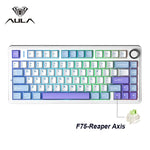 AULA F75 2.4G Wireless/Bluetooth/Wired Gaming Mechanical Keyboard RGB Customized 75% Layout OEM Profile Gasket Structure