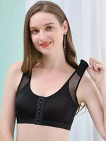 1 Piece Floral Lace Wireless Bras, Sexy Scallop Trim Double Straps Bra, Women's Lingerie & Underwear