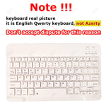 10 inch Magnetic Tablet Keyboard for iPad 2024 10.9 11 10.2 Bluetooth Rechargeable Keyboards for Xiaomi 6 Huawei Matepad 11.5