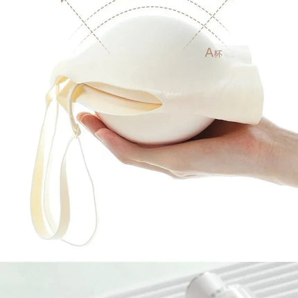 Flat Chest Solution Bra for Women Thickened Push Up Cups No Steel Ring Seamless Invisible Lift Small Chest Enhancement B C Cup
