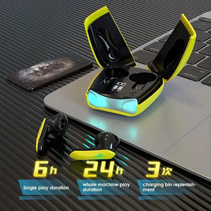 Wireless TWS Headphones Low Latency Gaming High Quality Ultra Long Battery Life Music Wireless Bluetooth Earphones
