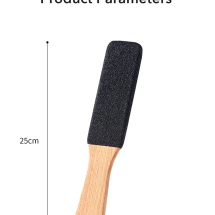 1PCS Professional Pedicure Rasp Tool for Dead Skin Crack Heels Beech Wood Foot File Rasp Callus Remover Foot Scrubber