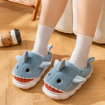 Casual Fluffy Slippers Women Home Flats Cute Cartoon Designer Shoes Girls Fashion Winter Platform Slipper House Warm Footwear