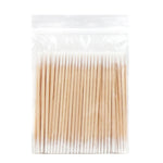 100/300pcs Double Head Cotton Swab Women Makeup Cotton Buds Tip For Medical Wood Sticks Nose Ears Cleaning Health Care Tools