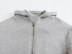 2024 Spring and Autumn New Casual Street Loose Oversize Hooded Zipper Hoodie Space Cotton Jacket Coat Lazy Women's Cardigan