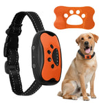 Pet Dog Anti Barking Device USB Rechargeable Dogs Training Collar Ultrasonic Stop Barking Vibration Anti Bark Collar