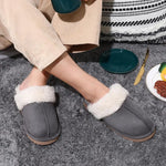 Comwarm Fluffy Winter Slippers For Women Furry Fuzzy Home Shoes Faux Fur House Plush Slippers Indoor Warm Comfy Mute Flats Slide