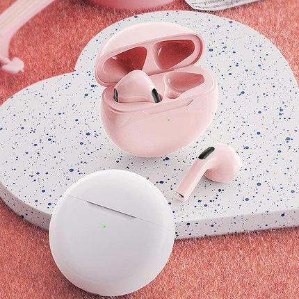 Original Air Pro 6 TWS Wireless Headphones Fone Bluetooth Earphones Mic Pods InEar Earpods Pro6 sport Headset For Xiaomi
