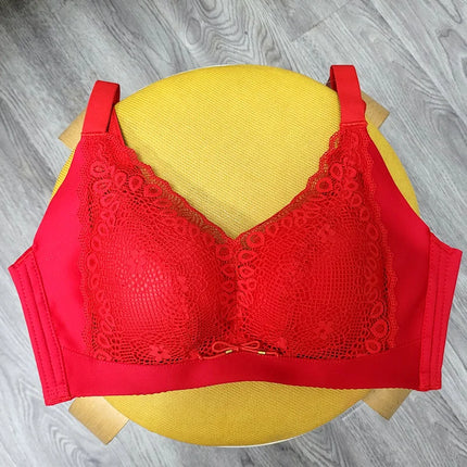 8cm Thickened Non-empty Cup Underwear Small Chest Gather Anti-sagging Hand-cup Bra Adjustable Bra Women