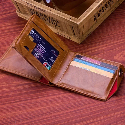 Fashion Wallets With 100 US Dollar Pattern Wallet Male Leather Photo Card Holder Large Capacity