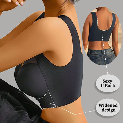 5PCS/Set Women Sexy Bras Full Cup Sports Top Soft Seamless Brassiere Lace Sexy Lingerie V Neck Intimates Underwear Plus Size Bra
