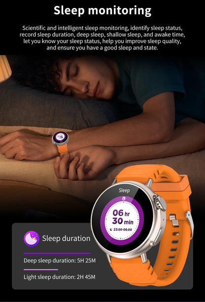 1.52 inch Bluetooth Call Smart Watch Men Sports Fitness Tracker Heart Rate Monitor Music Playback Smartwatch For Android IOS