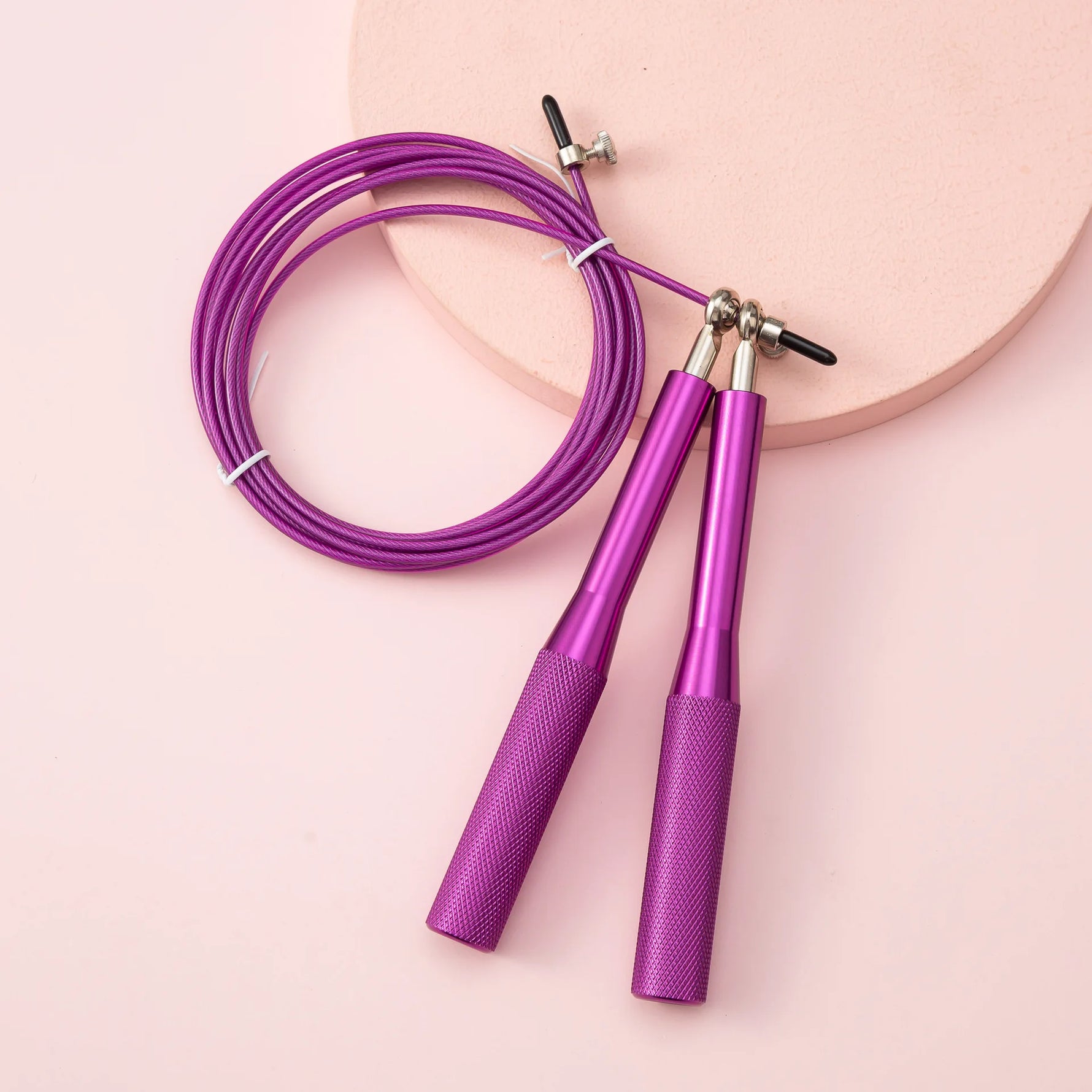 Steel wire skipping rope fitness sports equipment bearings skipping rope middle school students training aluminum alloy