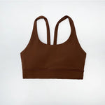 lulu Same Style Yoga Sports bra Women's High-intensity Shock-proof Fitness bra Simple Beautiful Back Fashion Yoga bra