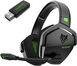 NUBWO G06 Pro Wireless Gaming Headset with Charging Station for Headset and PS5 Controller