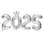 2025 Foil Number Balloons New Year Eve Party Photo Props Decoration Supplies 2024 Xmas Navidad Noel Christmas Home Decor