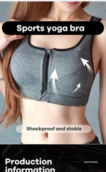 Yoga Fitness Bra Shock-absorbing Sports Bra Breathable and Quick Drying Training Running WOMEN'S Underwear