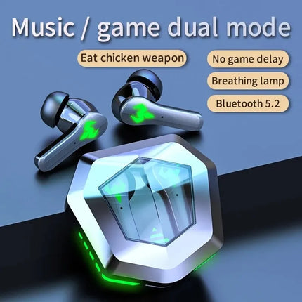 N35 TWS Gaming Earphones Touch Wireless Headphones Bluetooth 300mAh Battery Long Standby Earbuds HIFI Waterproof Headset