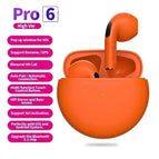 Orange Headphones