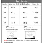 Seamless Bras for Women Push Up Bras No Wire Brassiere A B Cup Underwear Sexy Bralette Three Quarters(3/4 Cup)  Lingerie