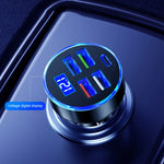QC3.0 USB Car Charger Fast Charging Type C USB Phone Adapter in Car For iPhone 13 Pro Xiaomi Huawei Samsung Quick Charger
