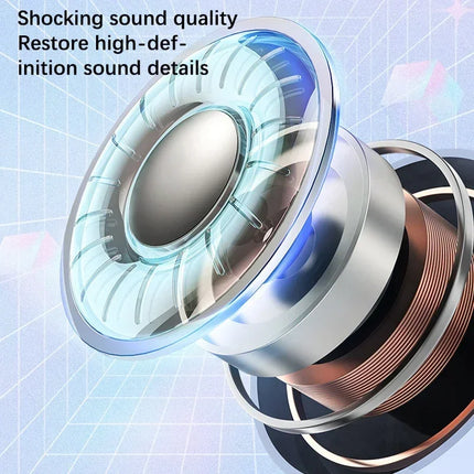 T2 TWS Wireless Earphone Bluetooth 5.3 Headphones Sport Gaming Headsets Noise Reduction Earbuds Bass Touch Control