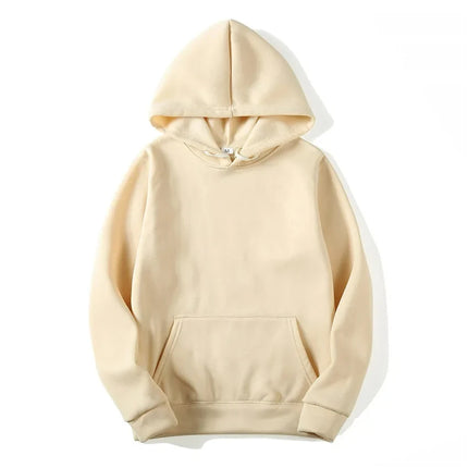 Fashion Men's Women's Hoodies Spring Autumn Winter Casual Hoodies Sweatshirts Men Tops Solid Color Hoodie Sweatshirt Male