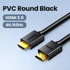 4K PVC Black / 3m / Russian Federation