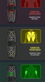 Portable Multifunctional Push-up Board Set With Handles Foldable Fitness Equipment For Chest Abdomen Arms And Back Training