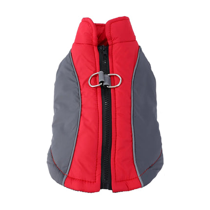 Winter Pet Dog Clothes For Small Medium Dogs Cats Windproof Cat Reflective Soft Cozy Jacket Coat with Elastic Chihuahua Clothing