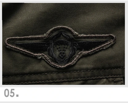 New 2023 Casual Army Military Jacket Men Plus Size M-6XL Jaqueta masculina Air force one Spring & Autumn Cargo Mens Jackets Coat